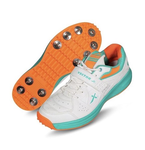 Vector cricket shoes spikes - cricket,